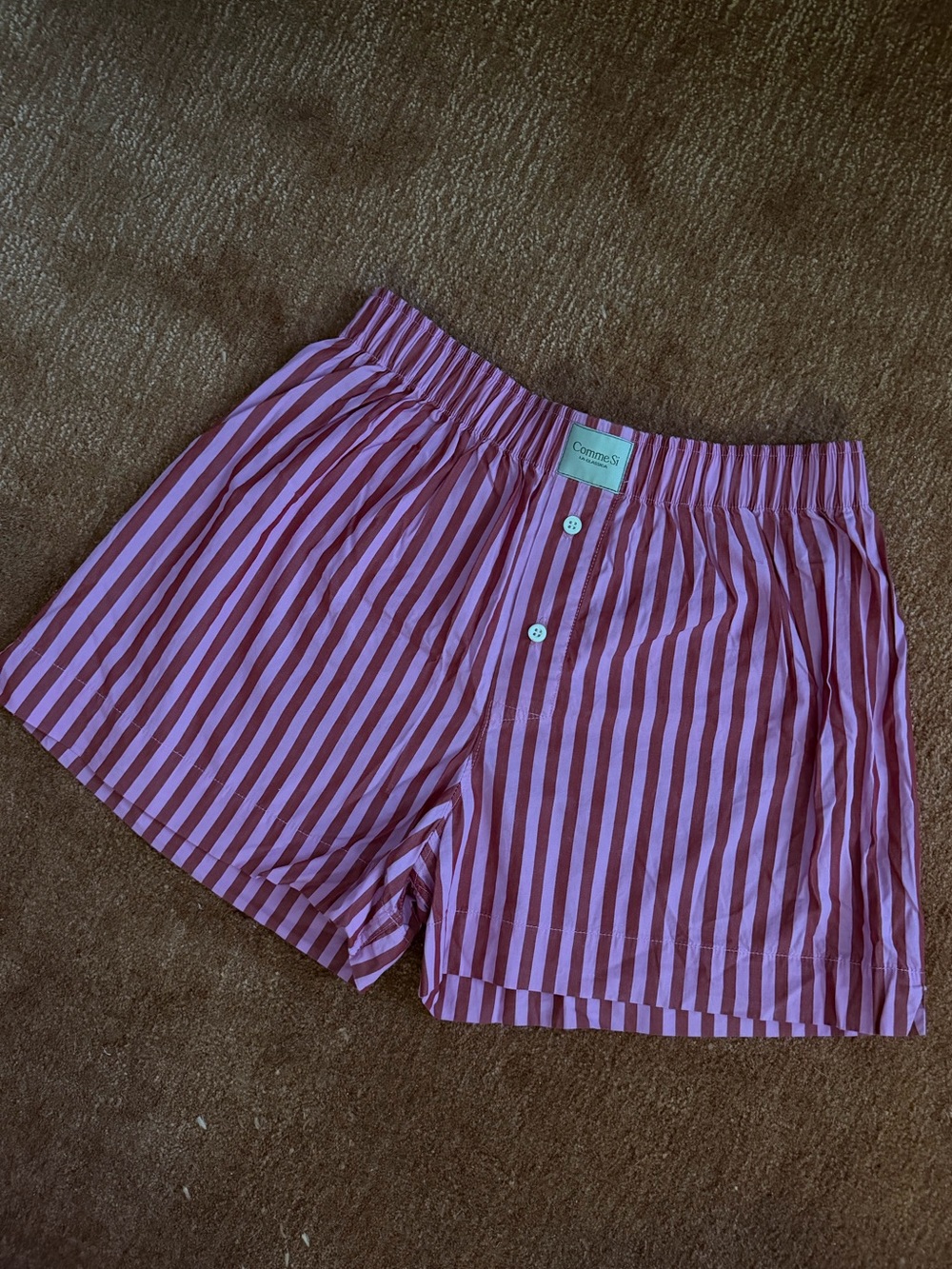 Comme Si La Boxer Classica in Spritz Stripe - Picture 2 of 3